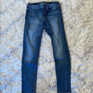 american eagle mid-rise jeans